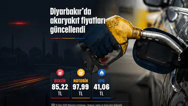 Diyarbakır'da akaryakıt fiyatları ne durumda? İşte benzin, motorin ve LPG rakamları