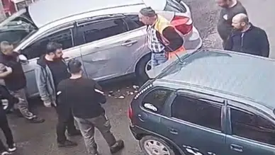 Diyarbakır 2. Sanayi Sitesi'nde kaza anı güvenlik kamerasına saniye saniye yansıdı