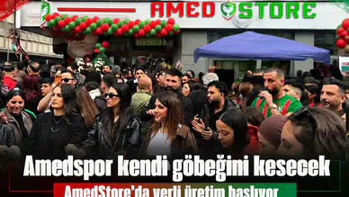 Amedspor kendi göbeğini kesecek: AmedStore'da yerli üretim başlıyor
