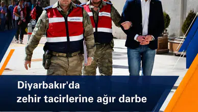 Diyarbakır'da zehir tacirlerine ağır darbe: 2 ton 200 kilo esrar ele geçirildi