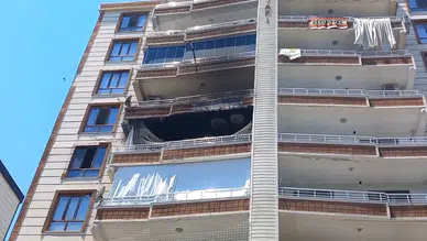 Diyarbakır Bağlar'daki sitede klima kaynaklı yangın Bir kişi dumandan etkilendi