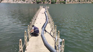 DİSKİ, Eğil'deki içme suyu sistemlerini onardı
