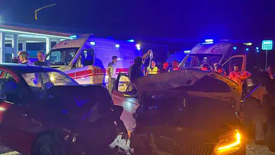 Diyarbakır'da kaza: 5'i ağır 8 yaralı