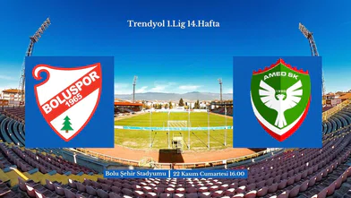 Boluspor 4 Amedspor 1 maçın geniş özeti