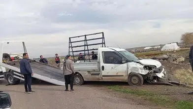 Diyarbakır’da kontrolden çıkan pikap şarampole yuvarlandı: 1 yaralı