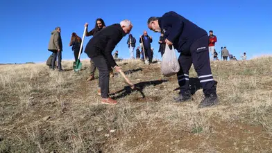 Diyarbakır’da yangın alanı yeniden yeşeriyor
