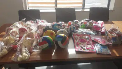 Çermik Devlet hastanesinde Miraç kandili sevinci: Çocuklara oyuncak sürprizi