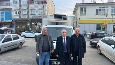 Çermik Belediyesi'nden esnafa destek: Soğutmalı et nakil aracı hizmete girdi