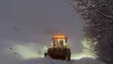 Çermik’te karla kaplanan 473 kilometrelik yol yeniden ulaşıma açıldı