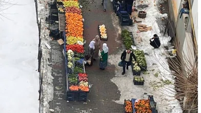 Diyarbakır'ın ilçesinde 3 haftadan sonra pazar kuruldu: Vatandaş ve esnaf nefes aldı