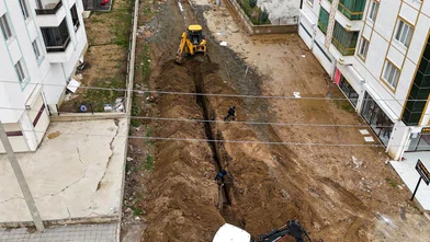 Diyarbakır Ergani'de 95 haneyi ilgilendiren altyapı çalışması rekor hızla tamamlandı