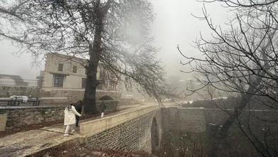 Diyarbakır'da 486 yıllık tarihi cami sise büründü