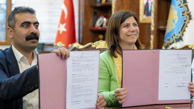 Diyarbakır Filistinli Belediye ile kardeş şehir oldu