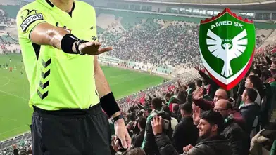 Bandırmaspor Amedspor maçının hakeminde Burak Yılmaz detayı