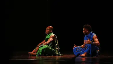 Amed Tiyatro Festivali'nin 6. gününde interaktif okuma ve Nijerya Dansı ilgi gördü