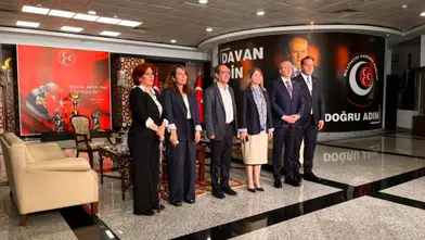 DEM Parti MHP bayramlaşmada barışı konuştu: Diyarbakır vekili de heyetteydi