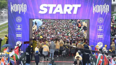 Dicle Üniversitesi öğrencilerinden Konya Maratonu'nda çifte başarı