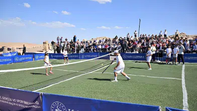 Diyarbakır'da UNESCO adayı kalenin gölgesinde tenis heyecanı: Ödül 1 milyon TL