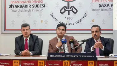 Diyarbakır'daki özgürlük forumunda 'yerinden edilmeden birlikte yaşama' atölyesi