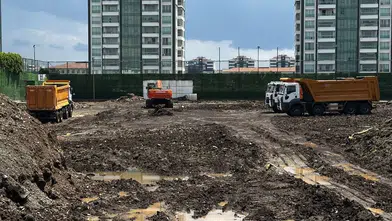Amedspor'un tesisleri şantiyeye döndü: Çim saha için hummalı bir çalışma var