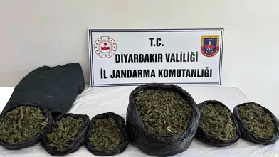 Diyarbakır'da 22 ayrı adrese baskın: 20 kilodan fazla yasaklı madde ele geçirildi
