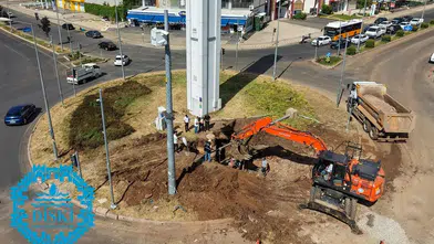 Diyarbakır'da kameranın tespit ettiği çökme şipşak giderildi: İki koldan çözüm