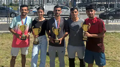 Yarı maratonda Diyarbakır'a madalya yağdı: Dicle Üniversitesi kürsüyü bırakmadı