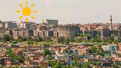 Diyarbakır'da 17 ilçede hava sıcaklıkları belli oldu: Öğle saatlerinde aman dikkat!