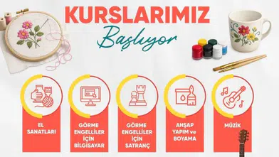 Diyarbakır'da engelliler için ücretsiz kurs dönemi: 5 alanda eğitim sunuluyor