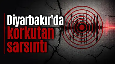 Diyarbakır'da hissedilen şiddetli bir deprem meydana geldi: Korkuya neden oldu