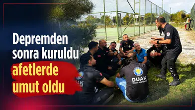 Asrın felaketinden sonra Dicle Üniversitesi'nde kurulan ekip afetlerde umut oldu