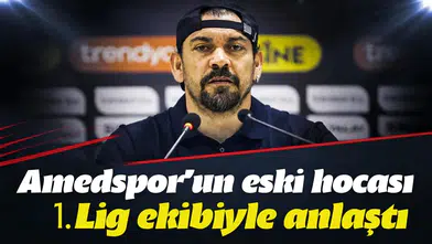 Amedspor'un eski hocası Servet Çetin 1. Lig ekibiyle anlaştı: İşte yeni takımı