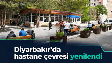 Diyarbakır'da üç bölgede kapsamlı düzenleme: Hastane çevresi yenilendi