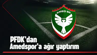 Amedspor'a Konyaspor maçı için ağır fatura: PFDK cezayı açıkladı