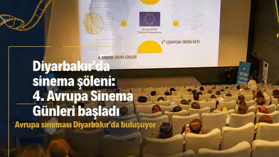 Diyarbakır'da sinema şöleni: 4. Avrupa Sinema Günleri başladı