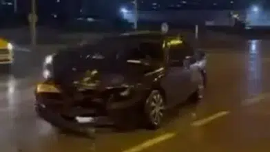 Diyarbakır-Elazığ kara yolunda şiddetli çarpışma: 2 kişi yaralandı