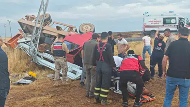 Diyarbakır Ergani'de kamyonet devrildi: 5 kişi yaralandı, soruşturma sürüyor