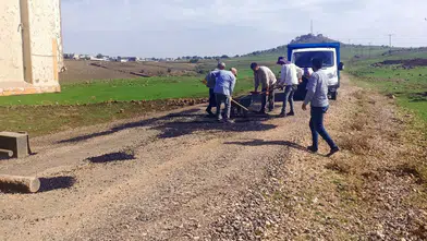 Diyarbakır Çermik'te İkiçeltik sakinleri isyan etti: Yolu kendi imkanlarıyla onardılar