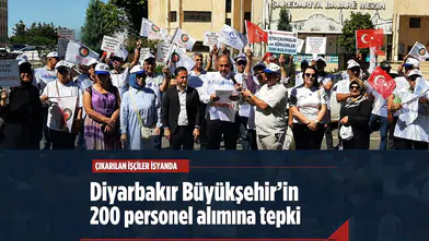 Diyarbakır Büyükşehir'in 200 şoför alımı tartışma yarattı: Çıkarılan işçiler tepkili