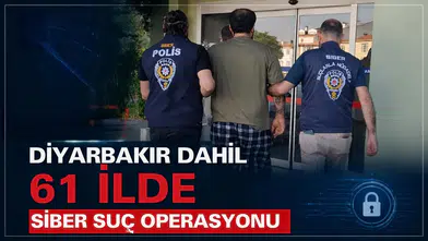 Diyarbakır'ın da aralarında bulunduğu 61 ilde dev siber operasyonu: Yüzlerce gözaltı var