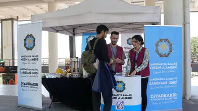 Diyarbakır'da "Hoş Geldin" standına öğrencilerden yoğun ilgi: Talepler toplandı