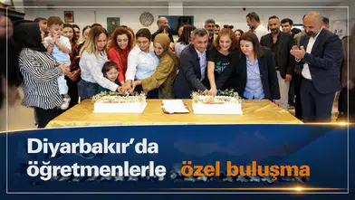 Diyarbakır'da öğretmenlerle özel buluşma: Eşbaşkan Ay'dan önemli mesajlar