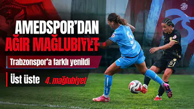 Amedspor evinde Trabzonspor'a farklı yenildi: Peş peşe dördüncü yenilgiyi aldı