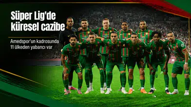 Süper Lig'de küresel cazibe: Amedspor'da 11 ülkeden 13 yabancı futbolcu var