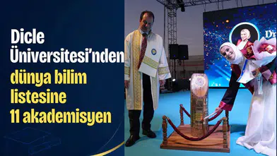 Diyarbakır'ın bilim gururu: Dicle Üniversitesi'nden dünya bilim listesine 11 akademisyen