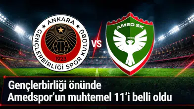Gençlerbirliği önünde Amedspor'un muhtemel 11'i belli oldu: Sürpriz seçimler var