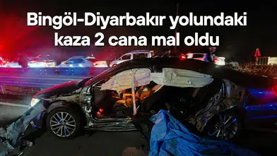 Bingöl-Diyarbakır yolunda yürek yakan kaza: Genç Köprüsü'nde 2 ölü, 2 yaralı