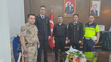 Dicle İlçe Kaymakamı Mustafa Atış'tan jandarma teşkilatına 187. yıl kutlaması