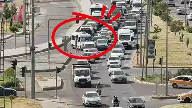 Diyarbakır sokaklarında havadan denetim:Kuralları ihlal eden sürücüler dronla tespit edildi