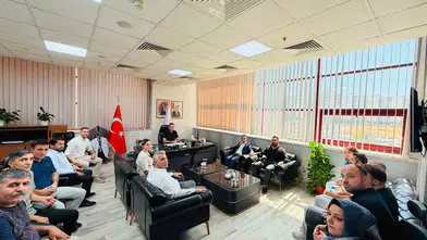 Sağlık çalışanlarının talepleri Gazi Yaşargil Hastanesi yönetiminde masaya yatırıldı